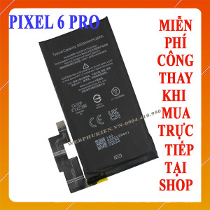 Pin Webphukien cho Google Pixel 6 Pro Việt Nam - G63QN 5003 mAh